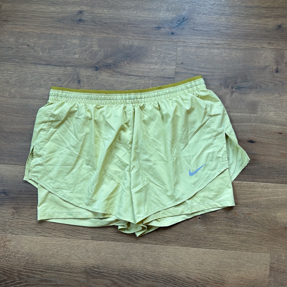 Nike Dri-FIT Beige and Tan Shorts